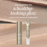 TULA Skin Care Glaze Plumping Lip Treatment, Shade Maple, 0.28 oz.
