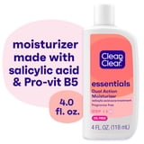 (2 pack) Clean & Clear Essentials Dual Action Moisturizer, 4 fl. oz