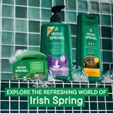 Irish Spring Original Deodorant Bar Soap for Men, With Flaxseed Oil, 3.7 oz Bar (4 Pack)