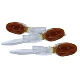 Mini Cucharita Tamarindo Cucharita Candy (100 unidades) - Marca Dulces Típicos - Mini cuchara de tamarindo de caramelo caliente - Caramelo mexicano