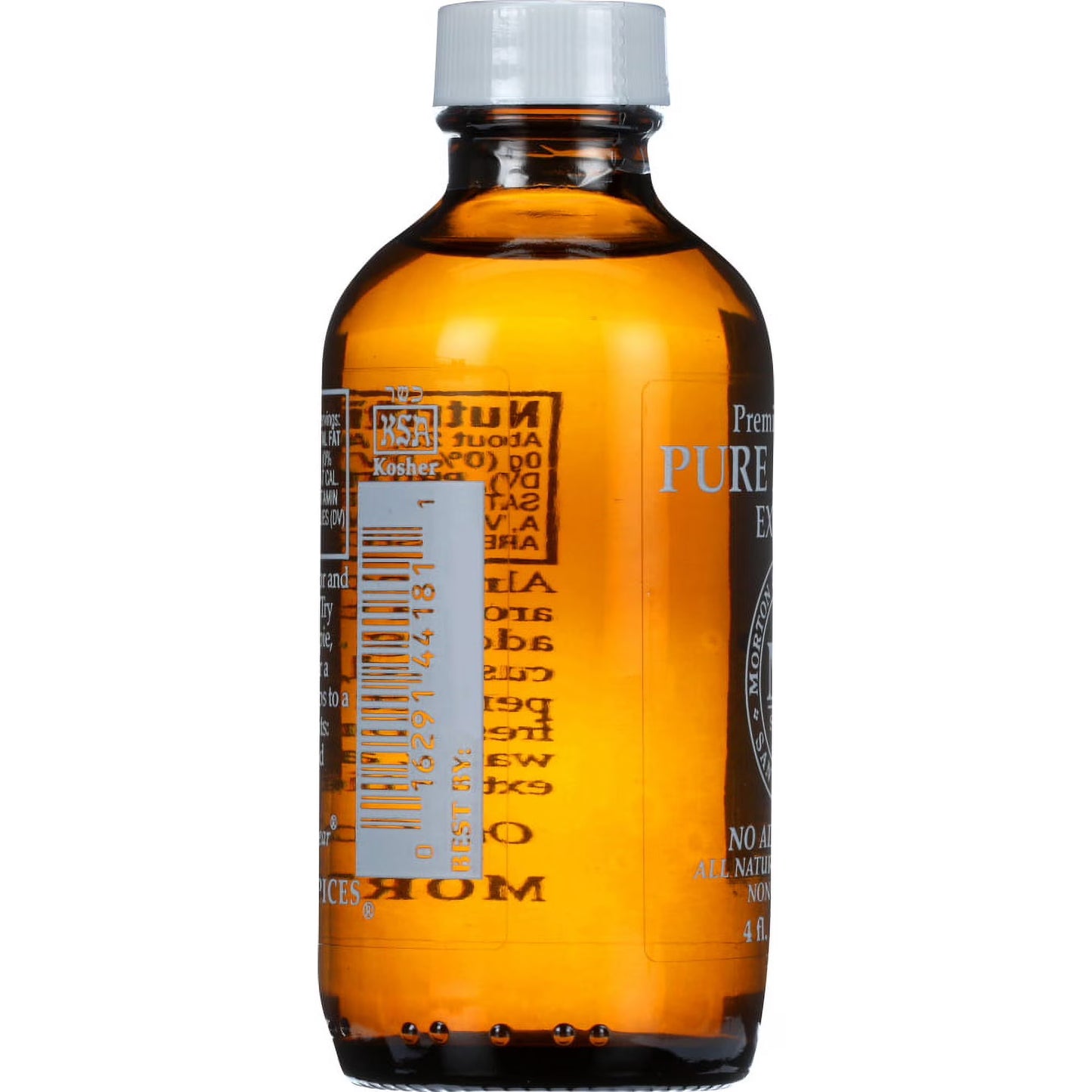 Morton & Bassett Pure Almond Extract, 4 fl oz – Single Flavoring