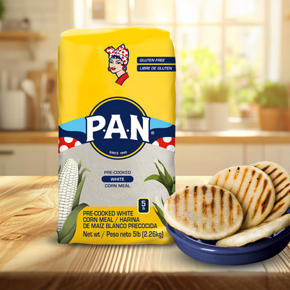PAN Gluten Free White Corn Meal 5 lb.