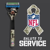 Gillette Fusion5 ProGlide Shaving Razor for Men, Salute to Service Edition, 1 Handle, 6 Blade Refills