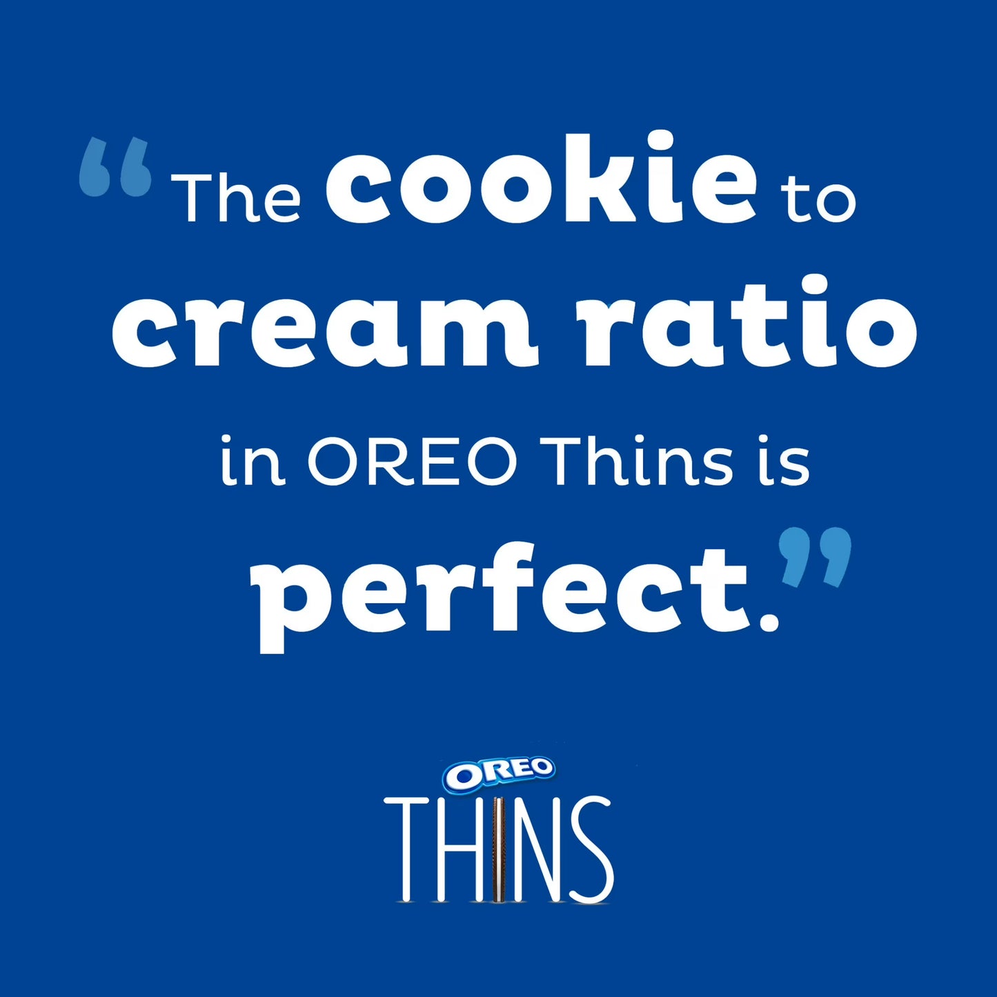 OREO Thins Tiramisu Creme Chocolate Sandwich Cookies, Family Size, 11.78 oz