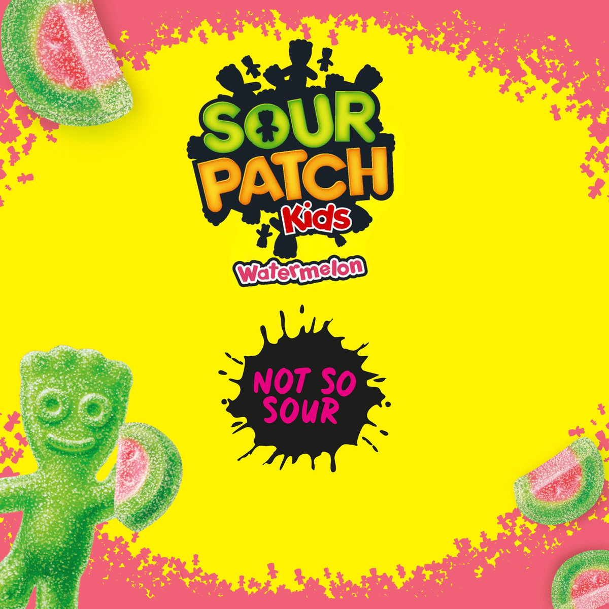 SOUR PATCH KIDS Watermelon Soft & Chewy Candy, 3.6 oz