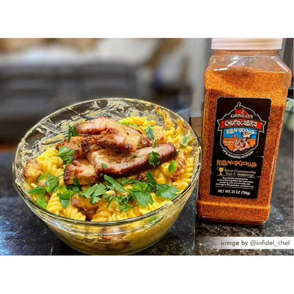 2 Gringos Chupacabra Ribnoxious Rib Rub, 11.5 Ounce H1