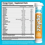 Zipfizz Energy Multi-Vitamin Hydration Drink Mix, Orange Cream, 20 ct.