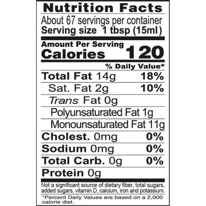 Colavita Premium Selection Extra Virgin Olive Oil, 34 Fluid Ounce