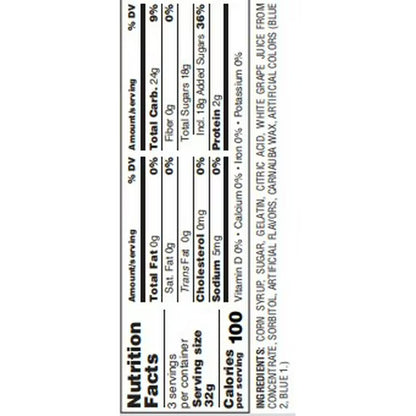Gurley's Blue Shark Gummi, Aquatic-Themed Fruity Treats (Pack of 12)