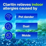 Claritin 24 Hour Non-Drowsy Allergy Medicine, Loratadine Antihistamine Tablets, 5 Ct