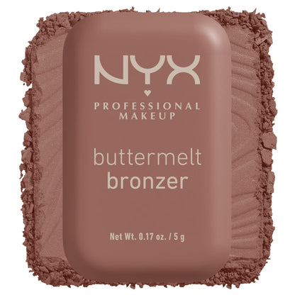 NYX Professional Makeup Buttermelt Powder Bronzer, Butta Biscuit