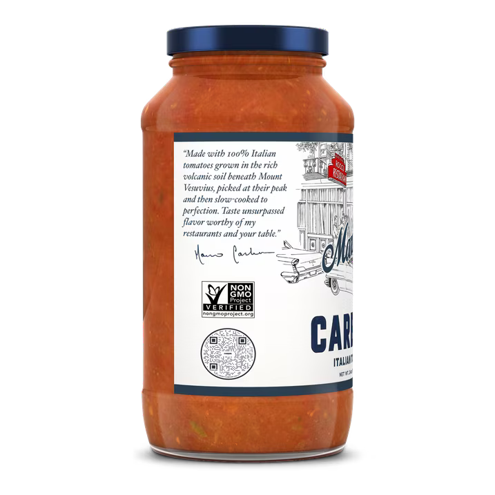 (2 pack) Carbone Fine Foods Marinara Sauce, 24 oz