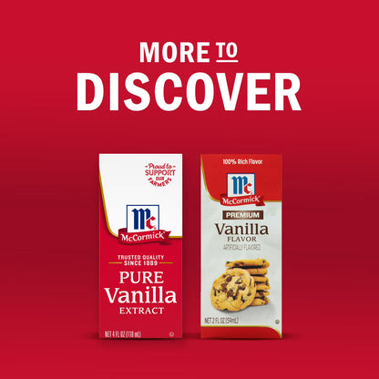 McCormick All Natural Pure Vanilla Extract, 4.0 fl oz Box