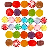 Lalees Hard Candy Mix, 3 lb Bulk Individually Wrapped Assorted Classic Hard Candy Variety Pack for Candy Bowls, Offices, Parties & Events