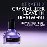 Nexxus Keraphix Liquid Crystallizer Reconstructive Leave-In Serum for Damaged Hair with KRT Keratin Resistance Therapy, 3.3 fl oz