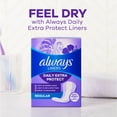 Always Anti-Bunch Xtra Protection Daily Liners Xtra Long Length, 68 Count