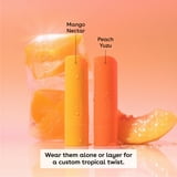 eos Peach Squeeze Lip Balm Stick - 0.28oz/2pk
