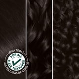 Garnier Nutrisse Nourishing Hair Color Creme, 020 Soft Black Tea