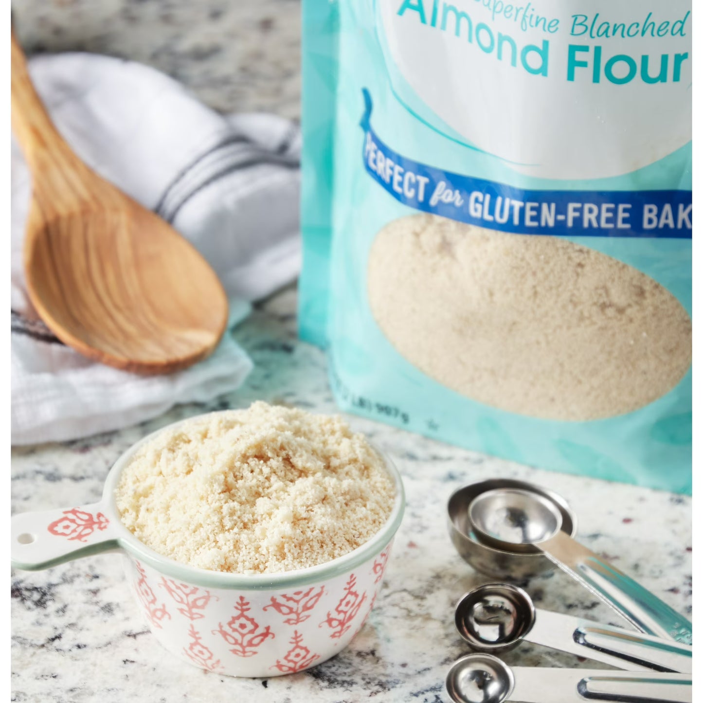 (2 pack) Great Value Superfine Blanched Almond Flour, Gluten-Free, 2 lb