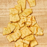 (3 pack) RITZ Toasted Chips Ranch Crackers, Party Snacks, 8.1 oz
