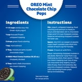OREO Mint Creme Chocolate Sandwich Cookies, Family Size, 18.71 oz