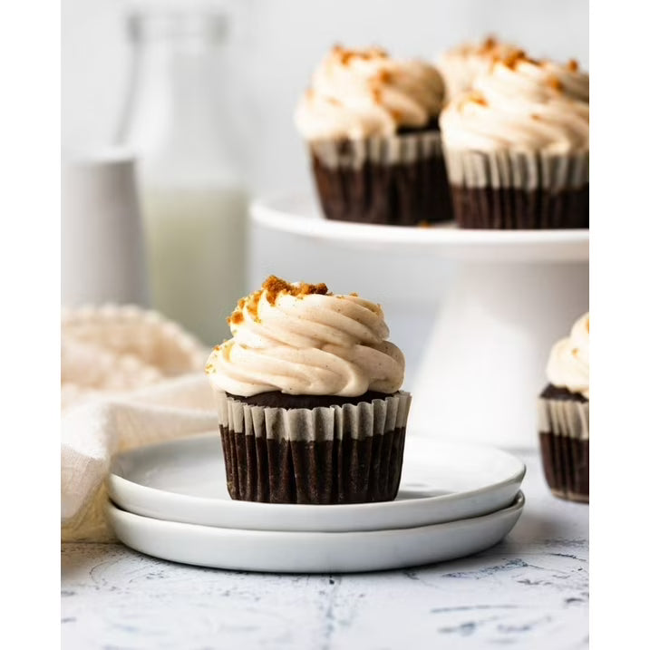 TruEats Muffin & Cake Mix: Low Glycemic, Gluten Free, No Sugar Added, Protein & Fiber Rich, Diabetic Friendly, Vegan Friendly, Plant Based, Sweetened with Monk Fruit -- Dutch Chocolate