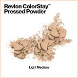Revlon ColorStay Pressed Powder Makeup, Full Coverage, Longwearing, 830 Light Medium, 0.3 oz