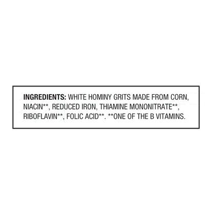 (4 pack) Great Value Quick Grits, 24 oz