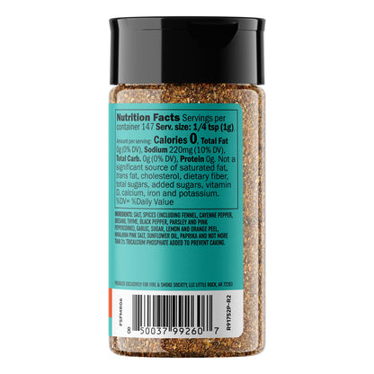 Fire & Smoke Society Fish Monger Fish Seasoning Blend, 5.2 oz Mixed Spices & Seasonings