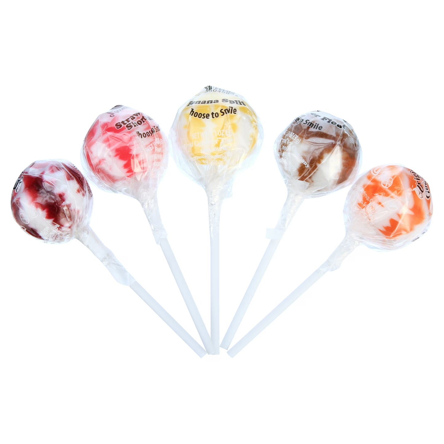 Original Gourmet Cream Swirl Lollipops, 1.1 oz, 48 count