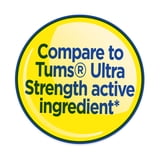 Equate Calcium Carbonate Ultra Strength Chewable Antacid Tablets, Assorted Fruit, 1000 mg, 72 Count