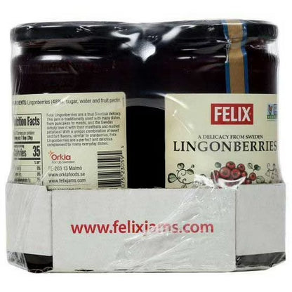 Felix Lingonberry Fruits, 14.5 Ounce -- 8 per Case.