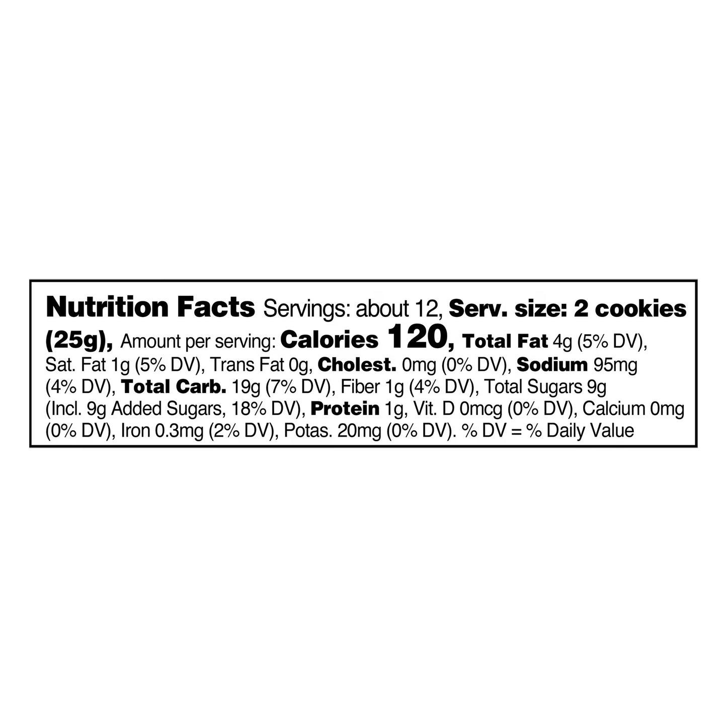 (6 pack) Great Value Gluten-Free Vanilla Crème Sandwich Cookies, 10.5 oz