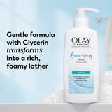 Olay Cleanse Gentle Foaming Face Cleanser for All Skin Types, 6.7 fl oz