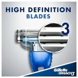 Gillette Mach3 Men’s Disposable Razors, 3 Count, Blue