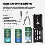PR REV Revlon Men's Grooming Kit, Nail & Facial Hair Care Travel Kit, 5 Pieces