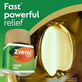 Zyrtec 24 Hour Allergy Relief Liquid Gels, 65 ct.