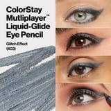Revlon ColorStay Multiplayer Liquid-Glide Eye Pencil, Waterproof Eye Liner, 403 Glitch Effect, 0.03 oz