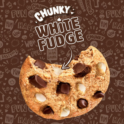 CHIPS AHOY! Crunchy White Fudge Chocolate Chunky Fudgy Chocolate Chip Cookies, Family Size, 18 oz