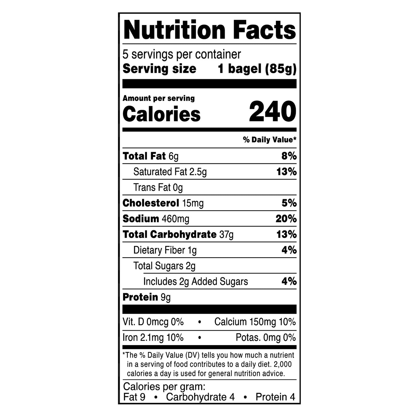 bettergoods Double Cheese Bagels, 15 oz, 5 Count
