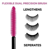 L'Oreal Paris Telescopic Original Washable Mascara, Blackest Black, 2 Pack