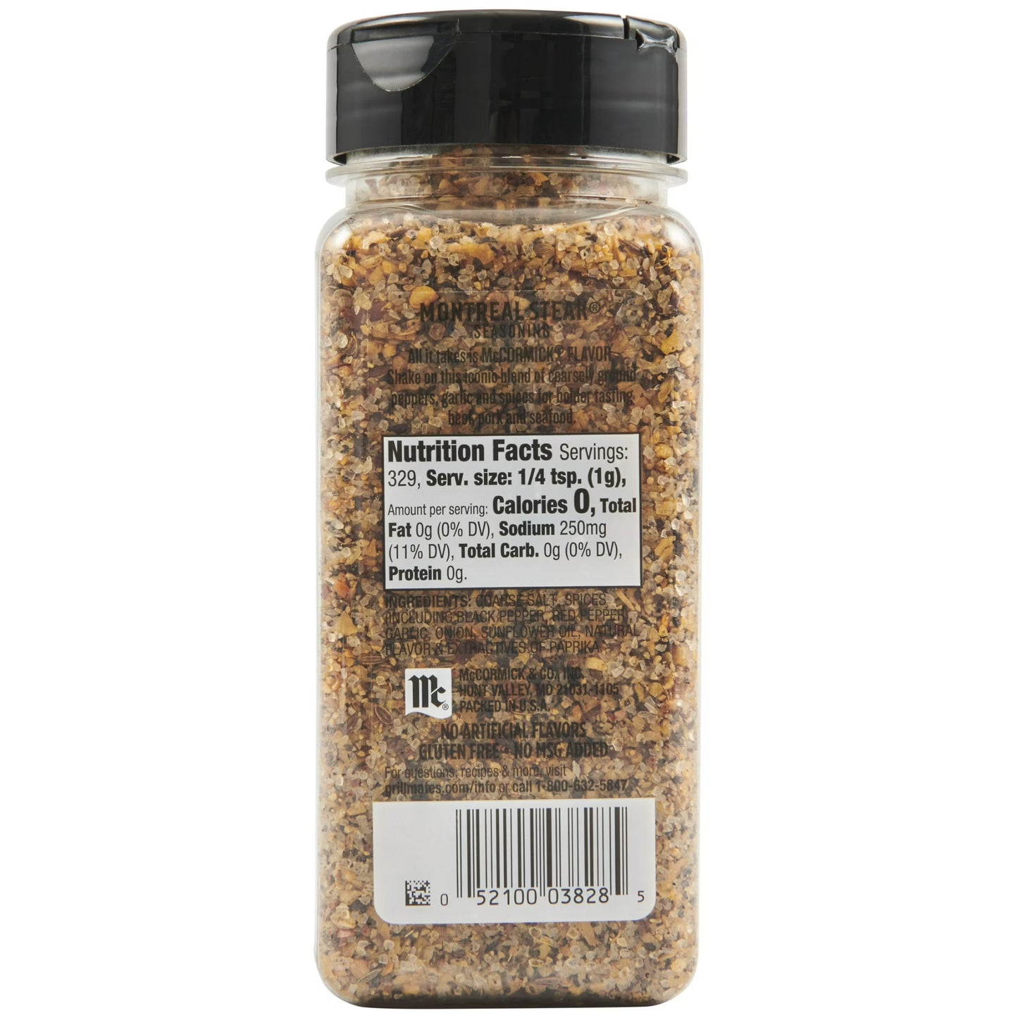 Grill Mates Montreal Steak Seasoning, 11.62 oz Bottle