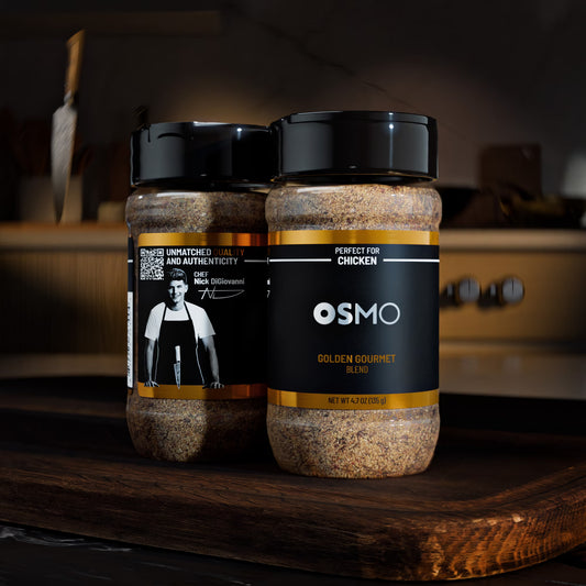 Osmo Golden Gourmet Blend for Chicken, Chef-Crafted Michelin-Star Quality Seasoning, 4.7 oz Powder