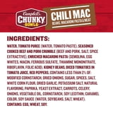 (2 pack) Campbell’s Chunky Soup, Chili Mac Soup, 15.25 oz Microwavable Bowl