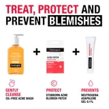 Neutrogena Sensitive Skin Pimple Patches, Hydrocolloid Patches, Acne Treatment, 2 Sizes, 30 Count