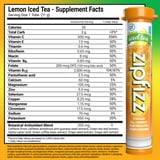 Zipfizz Energy Multi-Vitamin Hydration Drink Mix, Lemon Iced Tea, 20 ct.