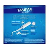 Tampax Pearl Tampons Duo Multipack with LeakGuard Braid, Regular/Super Absorbency, 34 Count