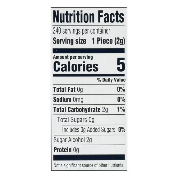 Orbit White Peppermint Soft Chew Gum, 40 Pieces, 6 Count