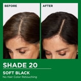Garnier Nutrisse Nourishing Hair Color Creme, 020 Soft Black Tea