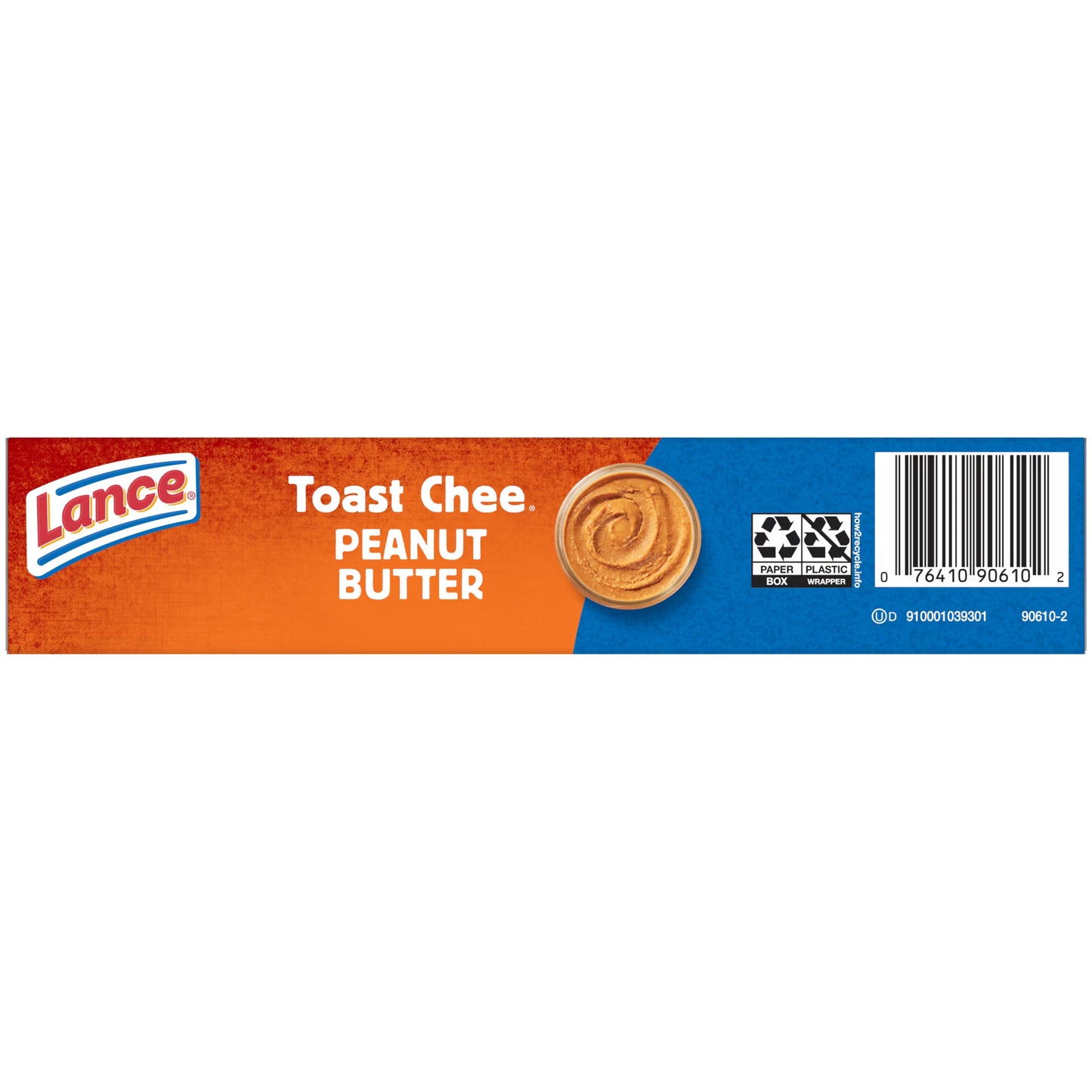 Lance ToastChee Peanut Butter, 10 Count 1.52 oz